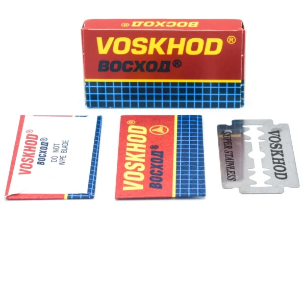 Voskhod Double Edge Safety Razor Blades - Made in Russia