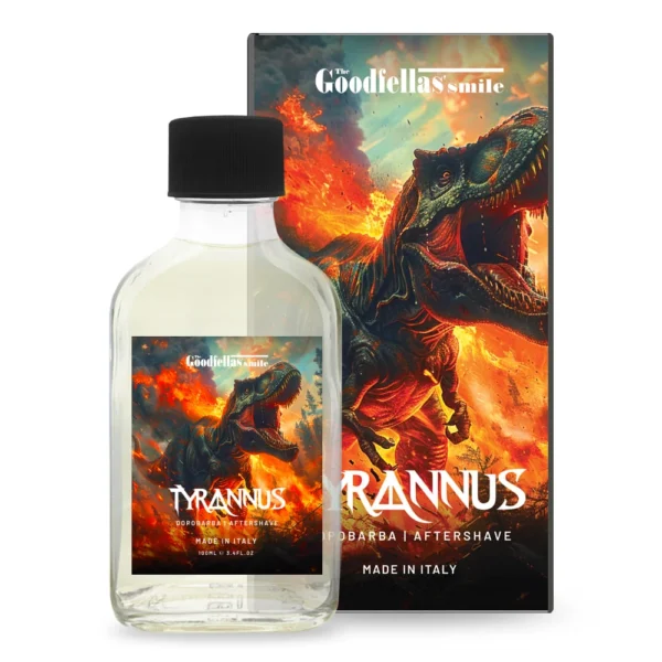 The Goodfellas' Smile Tyrannus aftershave, 100 ml bottle with box