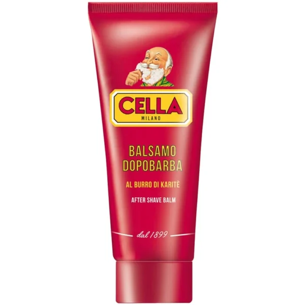 Cella Milano aftershave balm 100 ml tube, front