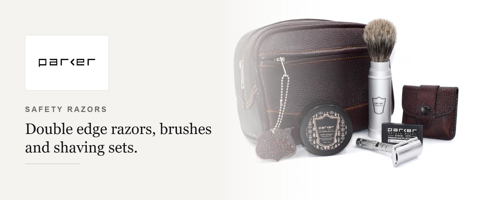Parker brand banner